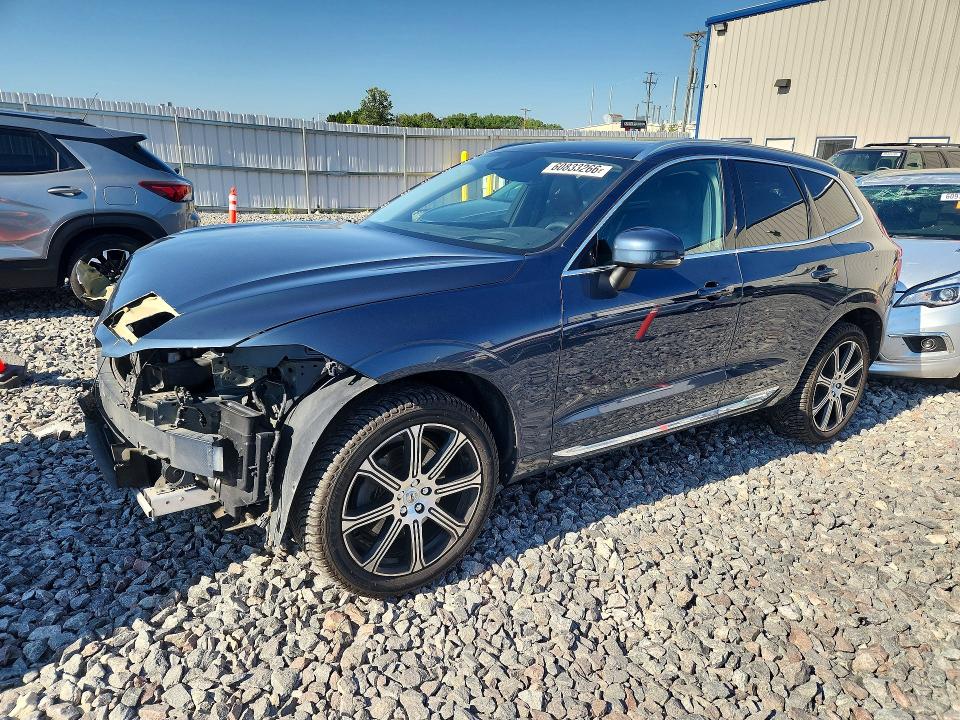 2018 Volvo Xc60 VIN YV4A22RL7J1020715 COPART salvage auction — FRONT END, WI - CERTIFICATE OF TITLE, sold $7,400 on 2026-07-27 (photo 1)