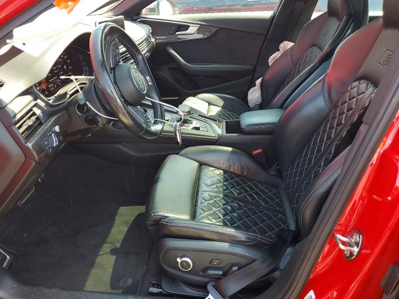 2018 Audi S4 VIN WAUC4AF43JA001332 COPART salvage auction — SIDE, Ca - Salvage Certificate, sold $6,000 on 2026-07-29 (photo 7)