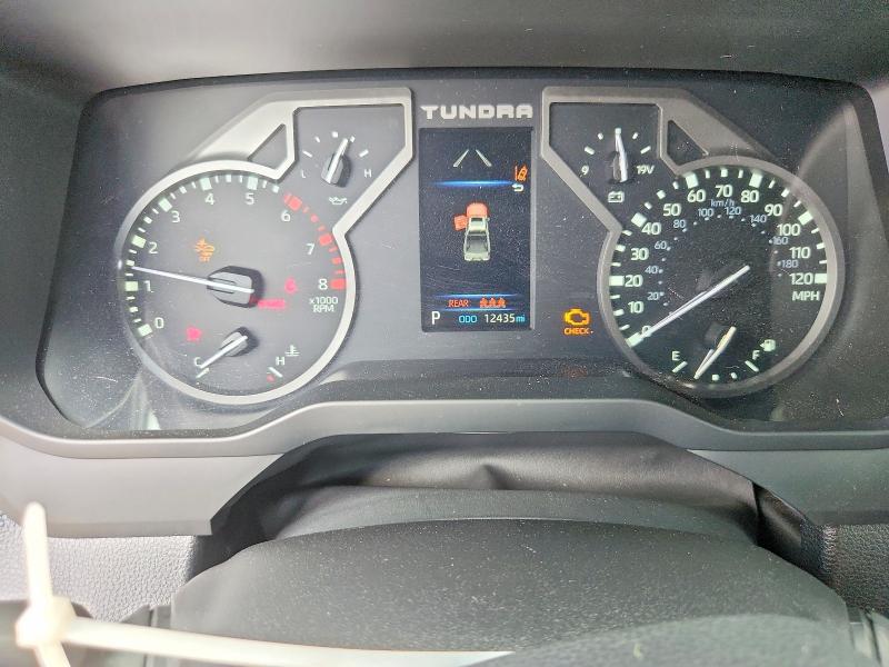 2025 Toyota Tundra VIN 5TFLA5DB8SX321166 COPART salvage auction — FRONT END, TX - SALVAGE VEHICLE TITLE, sold $21,100 on 2026-07-17 (photo 9)