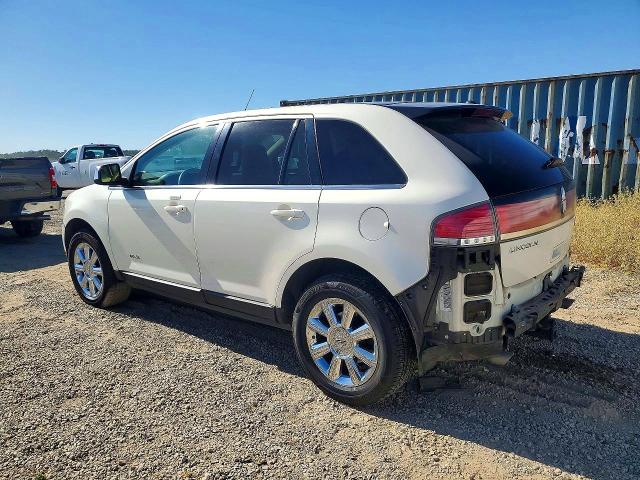 2007 Lincoln Mkx VIN 2LMDU88C17BJ16044 COPART salvage auction — FRONT END, Ca - Salvage Certificate, sold $325 on 2026-07-31 (photo 2)