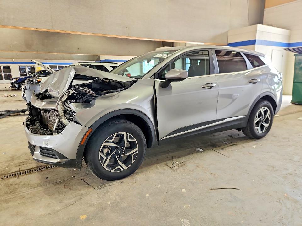 2025 Kia Sportage VIN KNDPUCDF8S7370416 COPART salvage auction — FRONT END, Va - Cert Of Title - Salvage, sold $7,000 on 2026-07-31 (photo 1)
