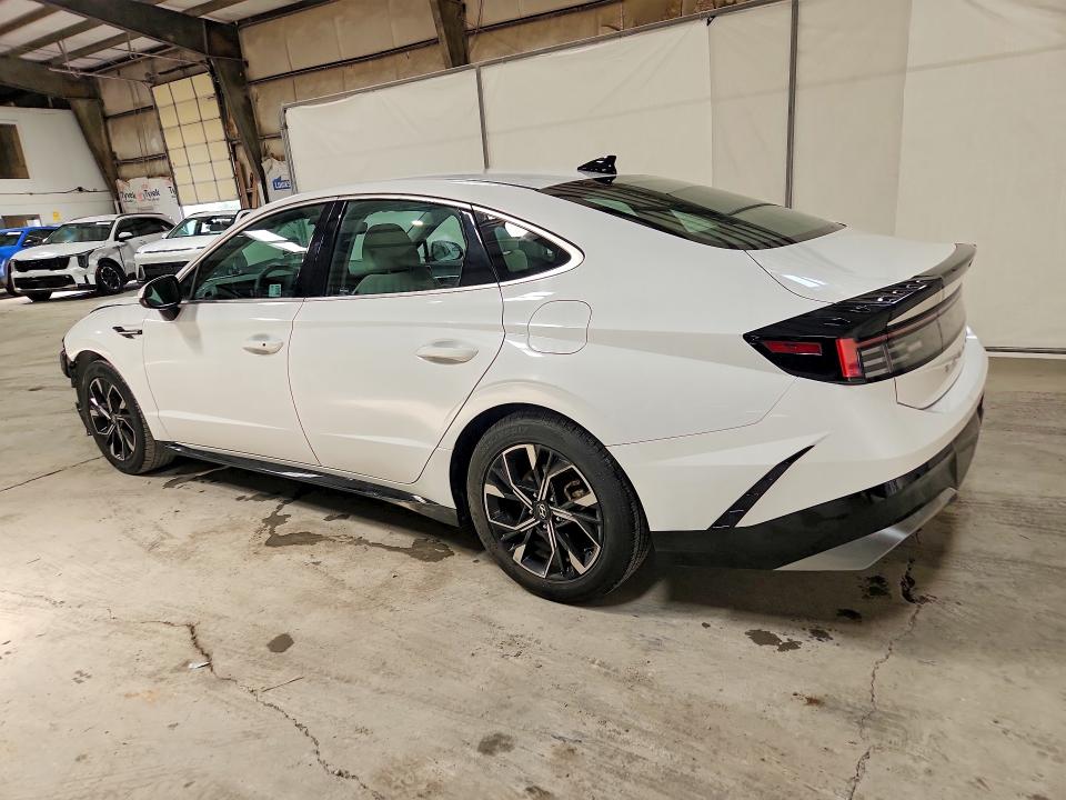 2024 Hyundai Sonata VIN KMHL64JA1RA376509 COPART salvage auction — FRONT END, MI - CERTIFICATE OF TITLE, sold $11,600 on 2026-07-22 (photo 2)