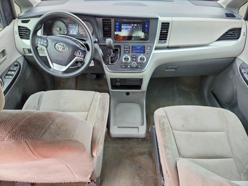 2017 Toyota Sienna VIN 5TDZZ3DC0HS867121 COPART salvage auction — FRONT END, Ar - Certificate Of Title (P), sold $4,500 on 2026-07-29 (photo 8)