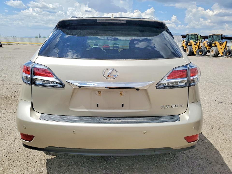 2013 Lexus Rx VIN JTJZK1BA9D2008053 COPART salvage auction — SIDE, AZ - CERT OF TITLE - SALVAGE, sold $5,900 on 2026-07-31 (photo 6)