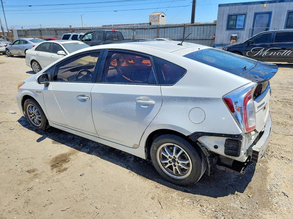 2013 Toyota VIN JTDKN3DU5D5686800 COPART salvage auction — REAR END, CA - SALVAGE CERTIFICATE, sold $1,550 on 2026-07-27 (photo 2)