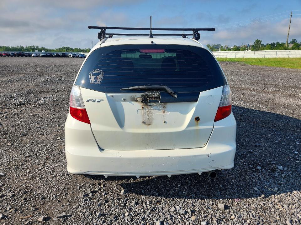 2013 Honda Fit VIN LUCGE8H34D3005182 COPART salvage auction — REAR END, On - Permit No Brand - Unfit, sold $2,250 on 2026-07-21 (photo 6)