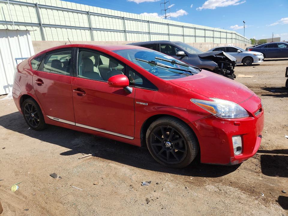 2011 Toyota Prius VIN JTDKN3DU0B0318485 COPART salvage auction — VANDALISM, Nm - Certificate Of Title, sold $875 on 2026-07-16 (photo 4)