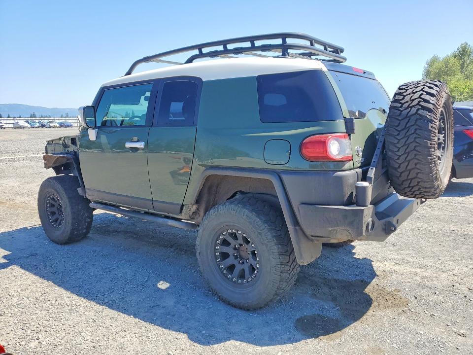 2014 Toyota Fj cruiser VIN JTEBU4BF9EK185033 COPART salvage auction — FRONT END, Wa - Bill Of Sale, sold $8,600 on 2026-07-13 (photo 2)