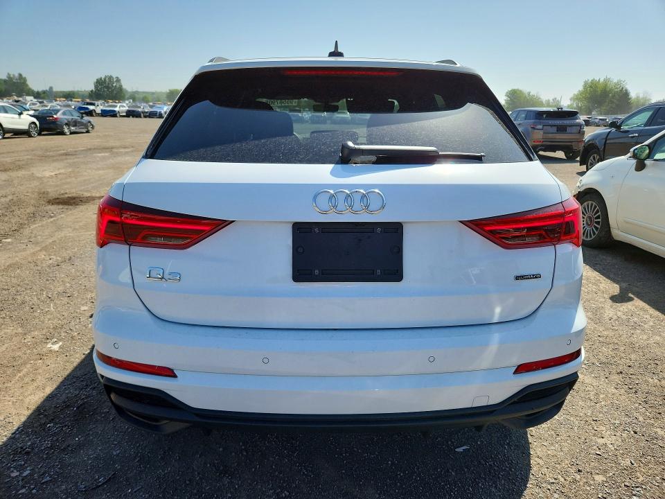 2023 Audi Q3 VIN WA1EECF33P1041618 COPART salvage auction — FRONT END, On - Permit No Brand - Unfit, sold $7,000 on 2026-07-28 (photo 6)