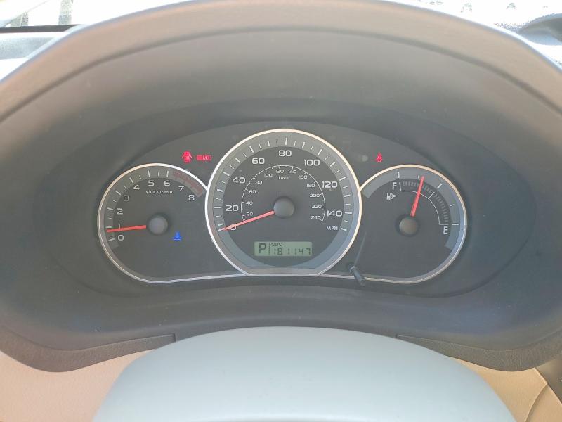 2008 Subaru Impreza VIN JF1GH61648H822204 COPART salvage auction — MINOR DENT/SCRATCHES, PA - CERT OF TITLE, sold $500 on 2026-07-24 (photo 9)