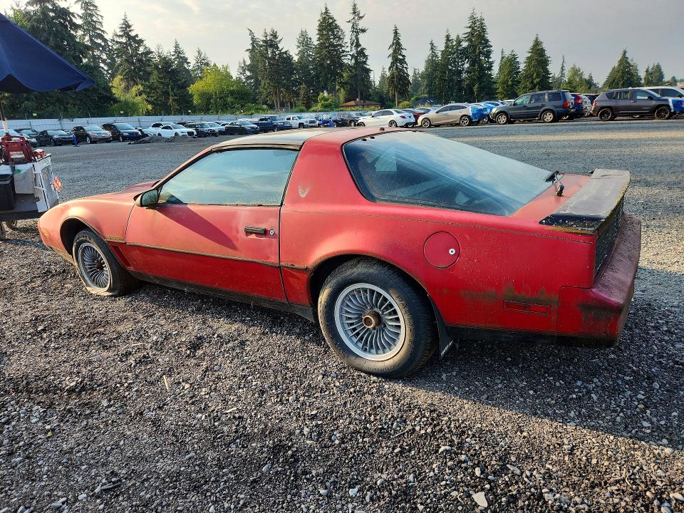 1982 Pontiac Firebird VIN 1G2AW8779CL558084 COPART salvage auction — MINOR DENT/SCRATCHES, Wa - Vehicle Cert Of Ownership-Titl, sold $125 on 2026-07-24 (photo 2)