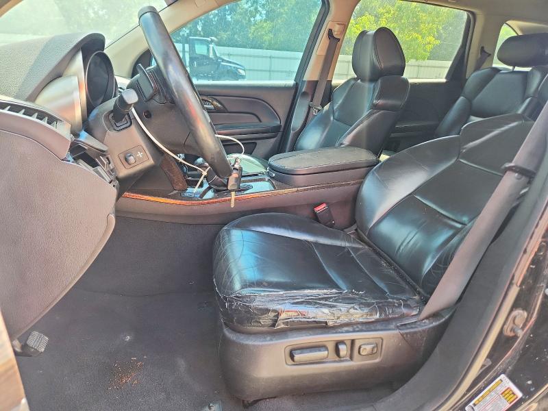 2012 Acura MDX VIN 2HNYD2H21CH503183 COPART salvage auction — FRONT END, Ga - Bill Of Sale - Parts Only, sold $375 on 2026-09-08 (photo 7)