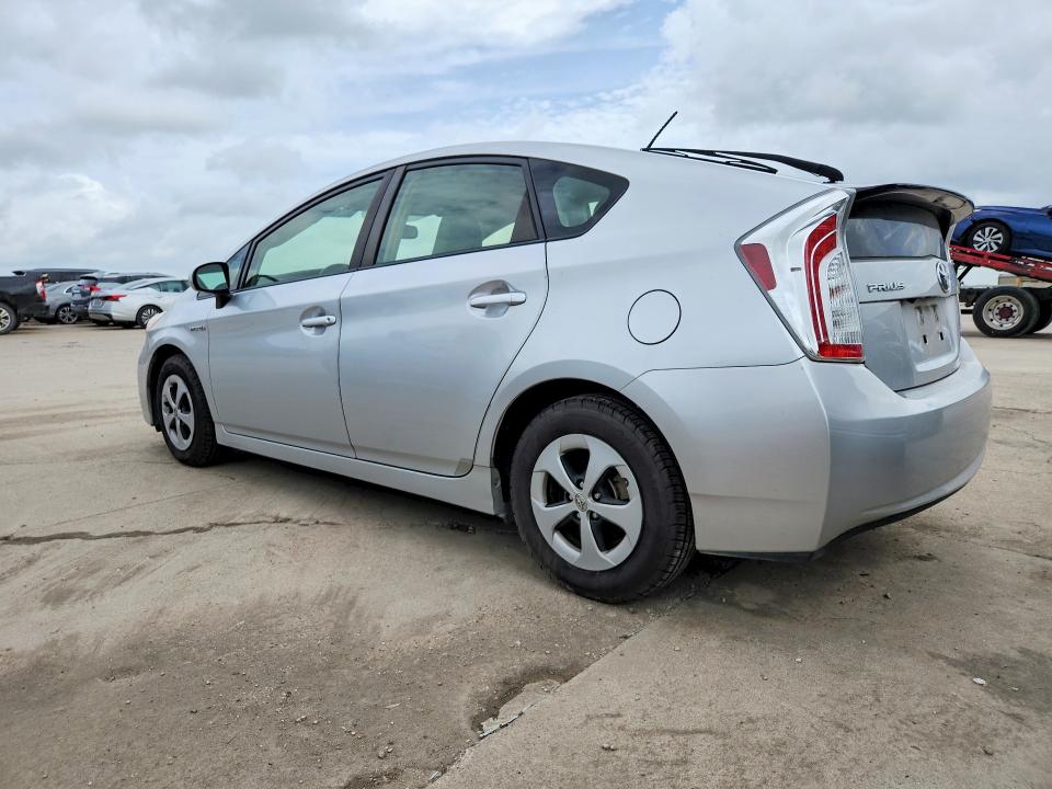 2013 Toyota Prius VIN JTDKN3DU0C5411205 COPART salvage auction — FRONT END, Tx - Certificate Of Title, sold $1,300 on 2026-07-30 (photo 2)