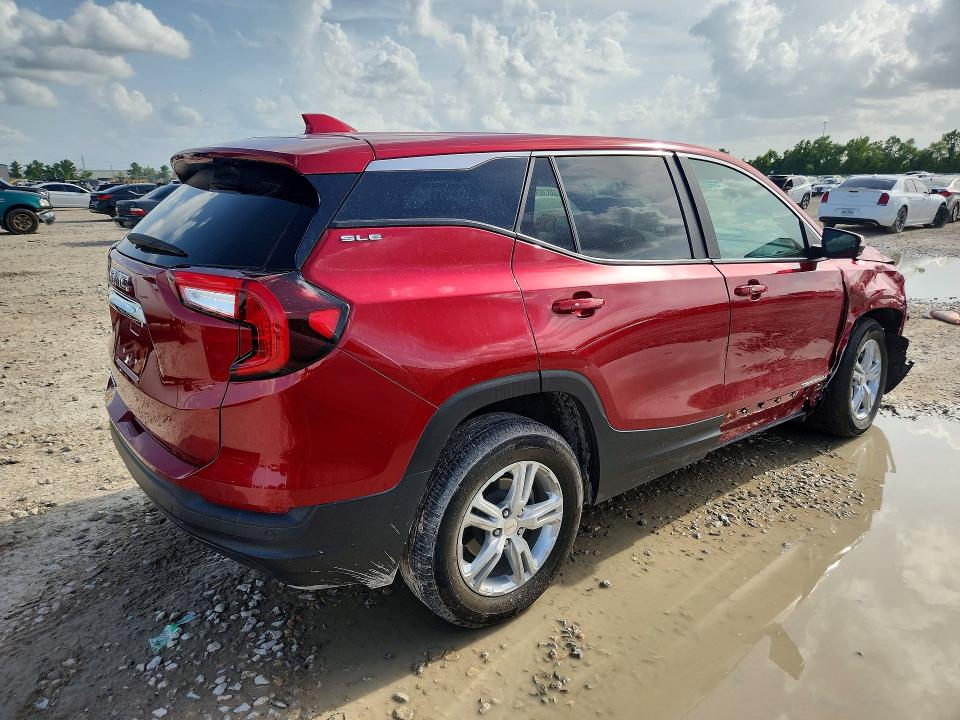 2024 Gmc Terrain VIN 3GKALMEG1RL382830 COPART salvage auction — FRONT END, Tx - Certificate Of Title, sold $10,000 on 2026-07-28 (photo 3)