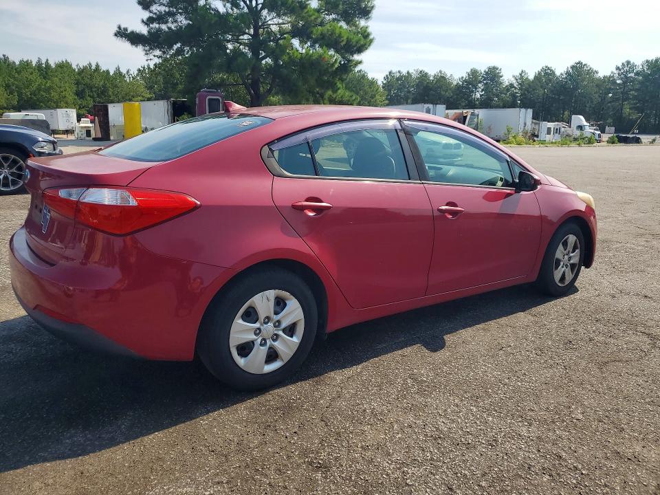 2016 Kia VIN KNAFK4A6XG5611629 COPART salvage auction — WATER/FLOOD, Sc - Cert Of Title-Salvage Water, sold $550 on 2026-07-31 (photo 3)