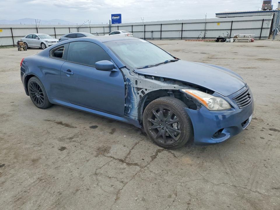 2008 Infiniti G VIN JNKCV64E58M109385 COPART salvage auction — VANDALISM, Ca - Salvage Certificate, sold $525 on 2026-07-31 (photo 4)