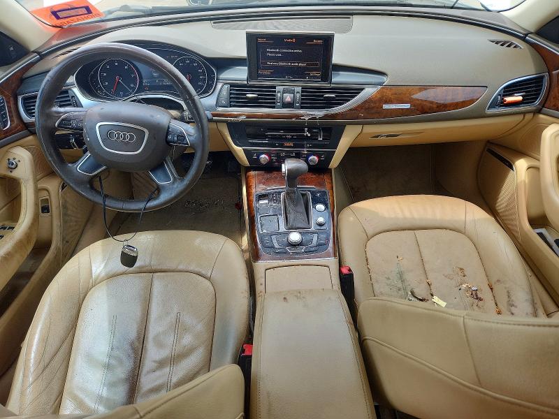 2014 Audi A6 VIN WAUGFAFCXEN119914 COPART salvage auction — NORMAL WEAR, Tx - Certificate Of Title, sold $500 on 2026-07-30 (photo 8)