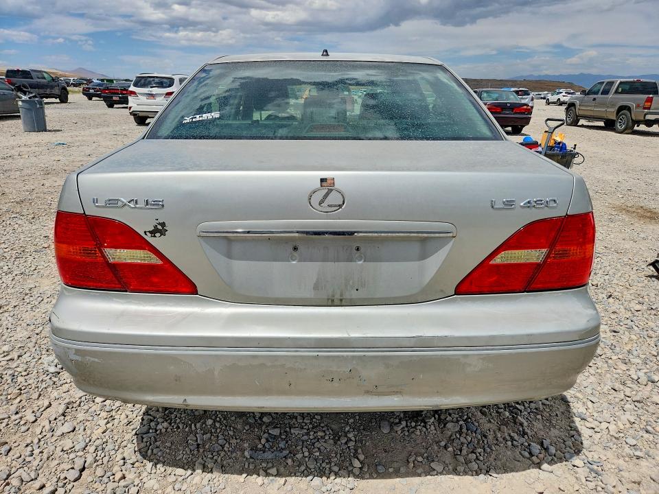 2002 Lexus Ls 430 VIN JTHBN30F920052051 COPART salvage auction — FRONT END, UT - CERTIFICATE OF TITLE, sold $350 on 2026-07-24 (photo 6)