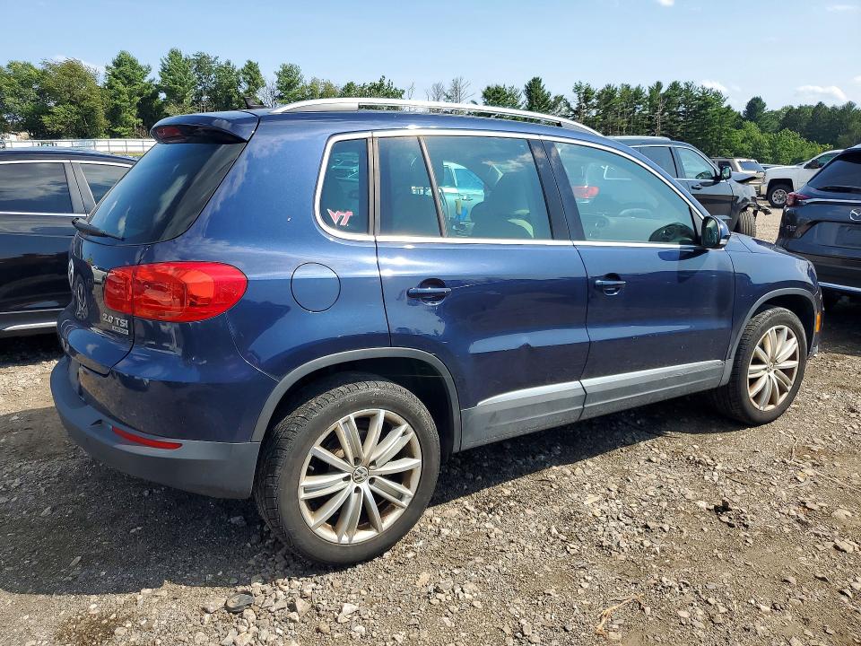 2012 Volkswagen Tiguan VIN WVGBV7AX0CW598862 COPART salvage auction — FRONT END, Md - Certificate Of Title (P), sold $550 on 2026-08-03 (photo 3)