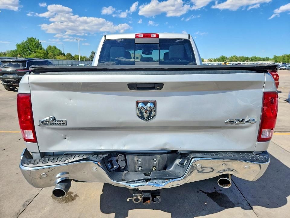 2017 Ram 1500 VIN 3C6RR7LT8HG593293 COPART salvage auction — REAR END, Co - Salvage Title, sold $10,000 on 2026-08-03 (photo 6)