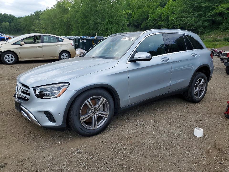 2022 Mercedes-benz Glc VIN W1N0G8EB6NG057833 COPART salvage auction — FRONT END, Ny - Mv-907A Salvage Certificate, sold $14,900 on 2026-07-16 (photo 1)
