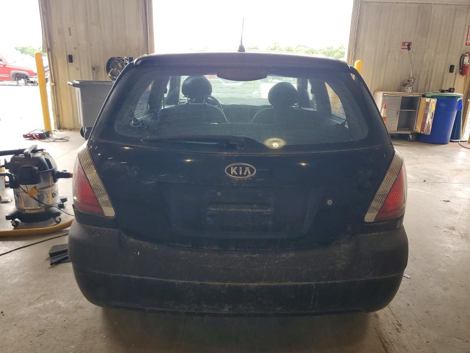 2006 Kia Rio VIN KNADE163566060286 COPART salvage auction — FRONT END, MO - CERTIFICATE OF TITLE, sold $425 on 2026-08-01 (photo 6)