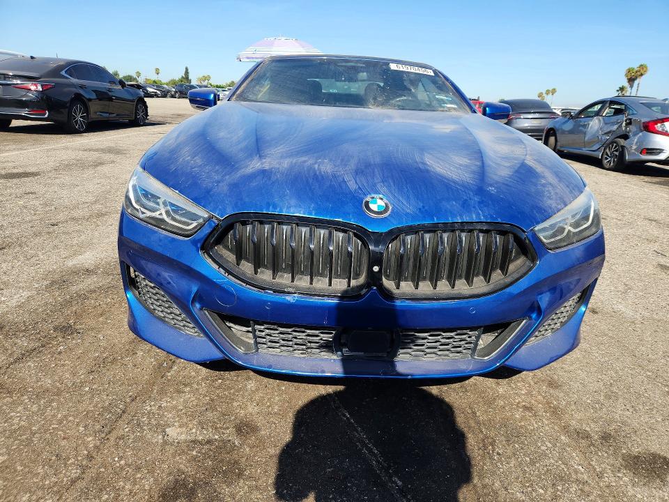2019 BMW M8 VIN WBAFY4C57KBX39274 COPART salvage auction — UNDERCARRIAGE, Tx - Dis/Dlr/Exp Only Clean Title (P), sold $18,800 on 2026-07-31 (photo 5)