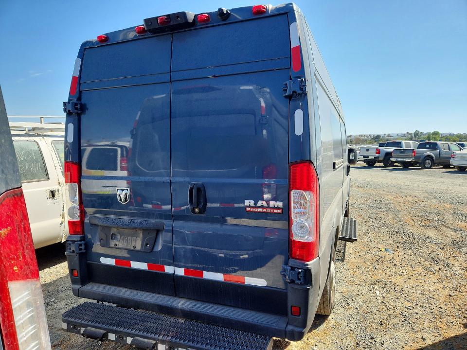 2021 Ram Promaster 3500 VIN 3C6MRVJGXME535891 COPART salvage auction — SIDE, CA - DIS/DLR/EXP ONLY CLEAN TITLE, sold $125 on 2026-07-28 (photo 6)