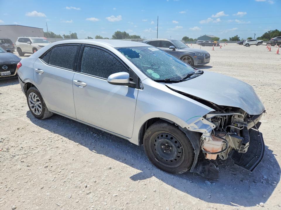 2017 Toyota Corolla VIN 5YFBURHE6HP632505 COPART salvage auction — FRONT END, Tx - Salvage Vehicle Title, sold $2,500 on 2026-07-16 (photo 4)