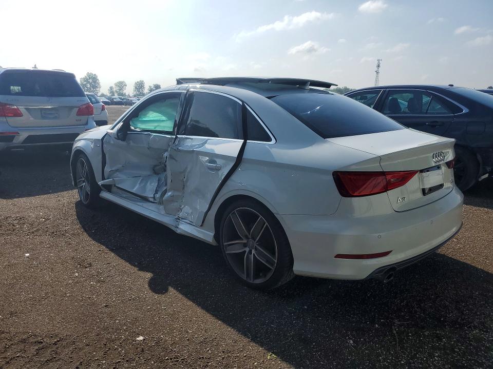 2015 Audi A3 VIN WAUKFRFF3F1042346 COPART salvage auction — SIDE, ON - PERMIT NO BRAND - UNFIT, sold $1,050 on 2026-07-16 (photo 2)
