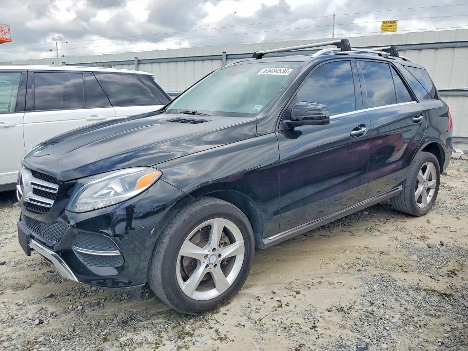 2016 Mercedes-benz Gle VIN 4JGDA5JB4GA686085 COPART salvage auction — MINOR DENT/SCRATCHES, Ca - Certificate Of Title, sold $5,100 on 2026-07-20 (photo 1)