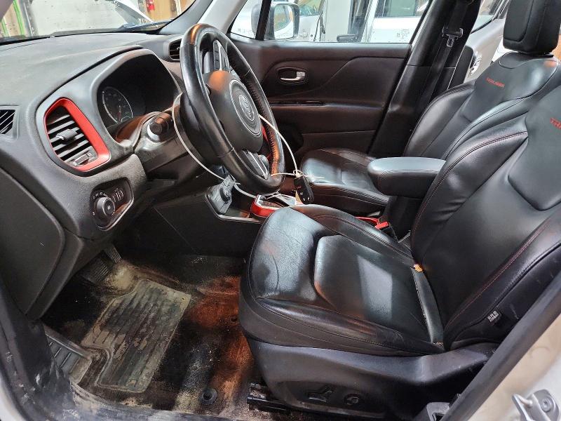 2018 Jeep Renegade VIN ZACCJBCB3JPH94121 COPART salvage auction — FRONT END, Mi - Certificate Of Title, sold $2,350 on 2026-08-12 (photo 7)