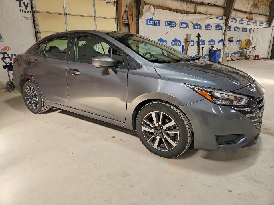 2025 Nissan Versa VIN 3N1CN8EV0SL838880 COPART salvage auction — FRONT END, IN - CERTIFICATE OF TITLE (P), sold $8,400 on 2026-08-03 (photo 4)