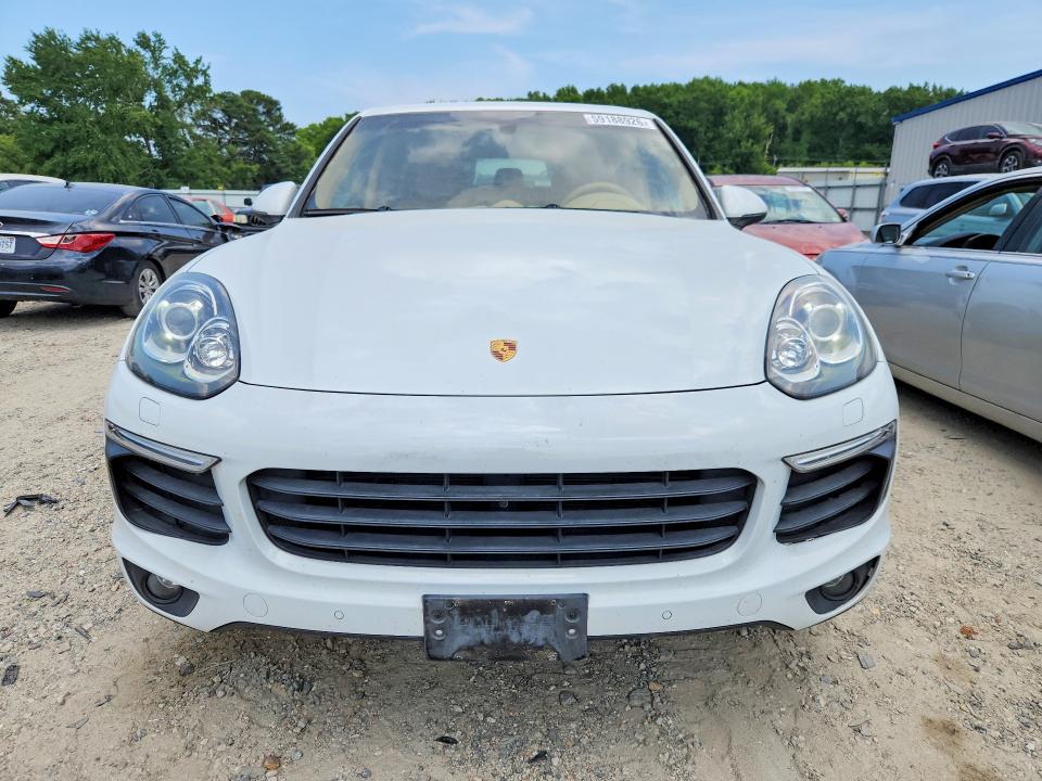 2017 Porsche Cayenne VIN WP1AA2A21HKA85751 COPART salvage auction — MECHANICAL, Va - Cert Of Title - Salvage, sold $2,750 on 2026-07-28 (photo 5)