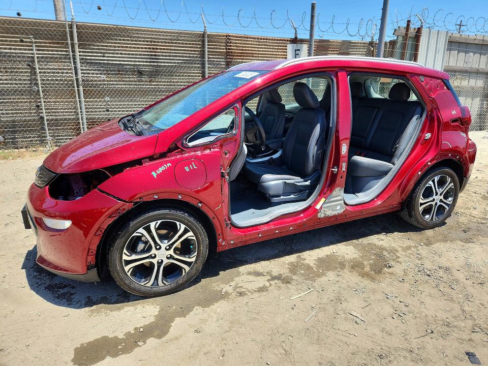 2021 Chevrolet Bolt VIN 1G1FZ6S05M4114597 COPART salvage auction — SIDE, Ca - Salvage Certificate, sold $3,850 on 2026-07-30 (photo 1)