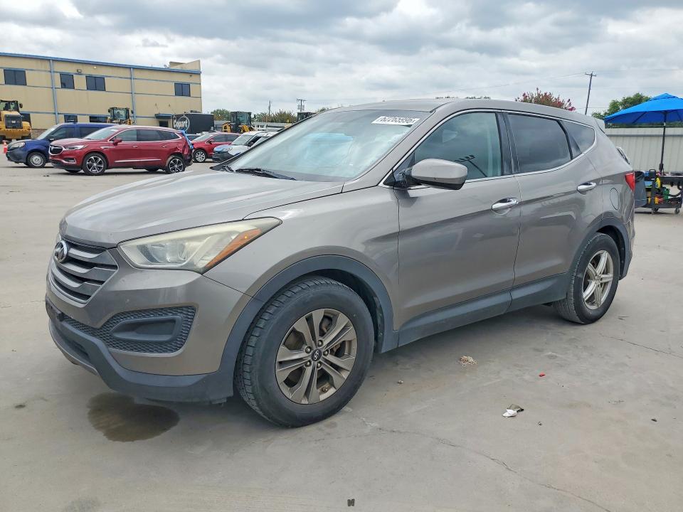 2015 Hyundai Santa fe VIN 5XYZT3LB6FG253341 COPART salvage auction — MECHANICAL, TX - CERTIFICATE OF TITLE, sold $1,100 on 2026-07-30 (photo 1)