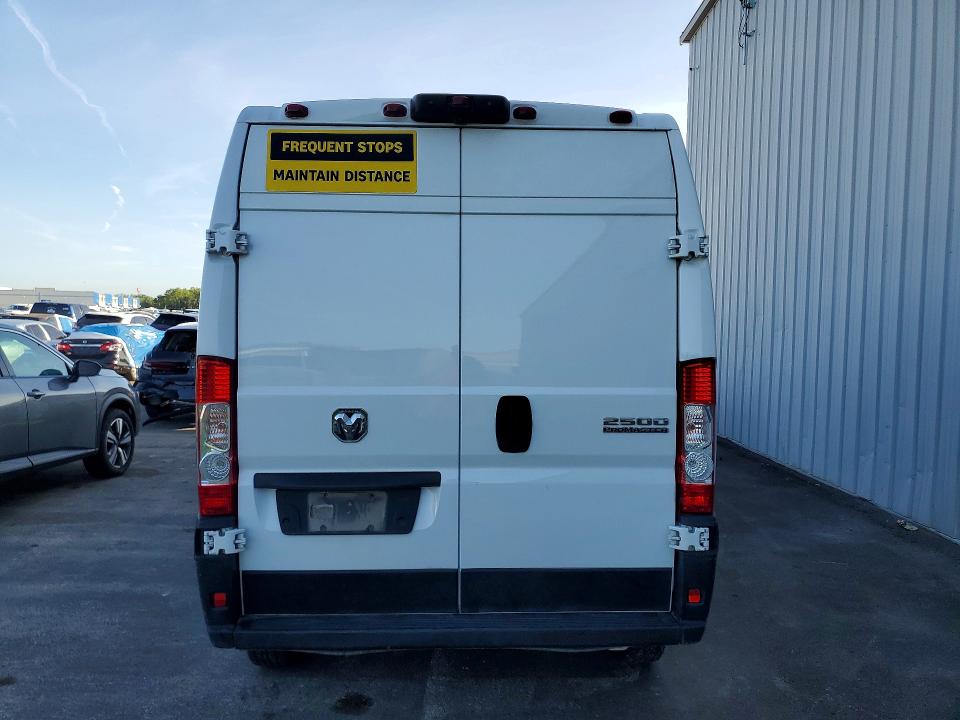 2023 Ram Promaster 2500 VIN 3C6LRVDG4PE588226 COPART salvage auction — SIDE, Fl - Certificate Of Title (P), sold $13,000 on 2026-07-29 (photo 6)