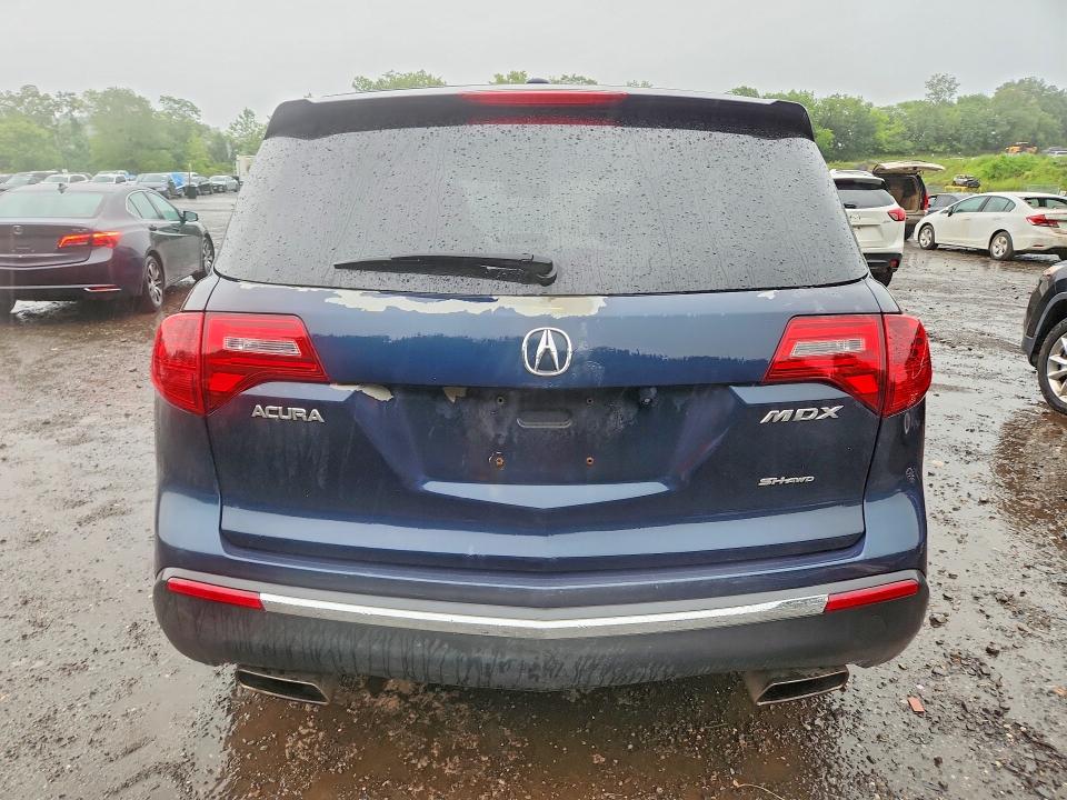 2011 Acura Mdx VIN 2HNYD2H20BH505988 COPART salvage auction — SIDE, ID - SALVAGE CERTIFICATE OF TITLE, sold $550 on 2026-09-10 (photo 6)
