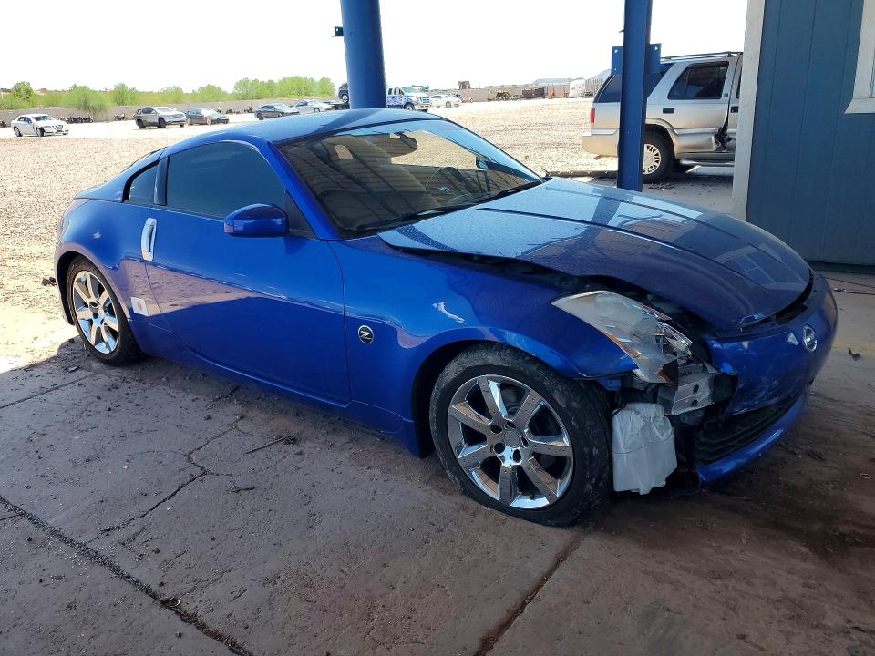 2005 Nissan 350z VIN JN1AZ34D55M604929 COPART salvage auction — FRONT END, Az - Cert Of Title - Salvage, sold $250 on 2026-07-30 (photo 4)