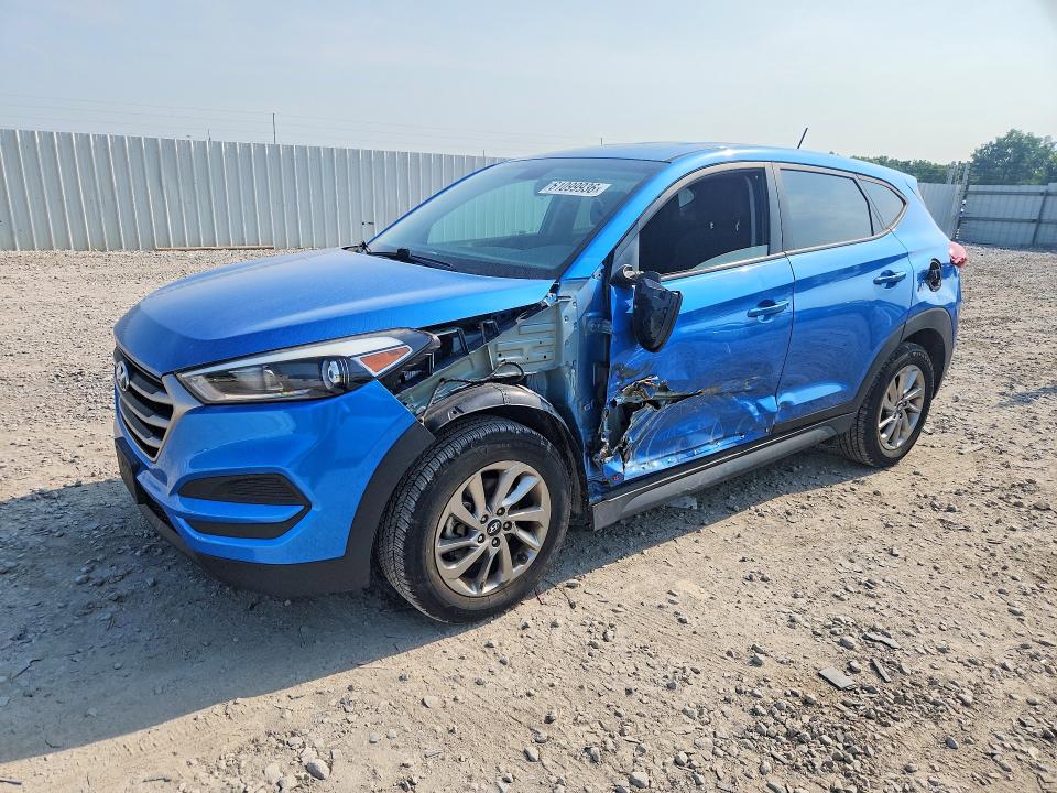 2017 Hyundai Tucson VIN KM8J23A45HU548433 COPART salvage auction — FRONT END, Oh - Cert Of Title-Salvage, sold $1,300 on 2026-07-24 (photo 1)