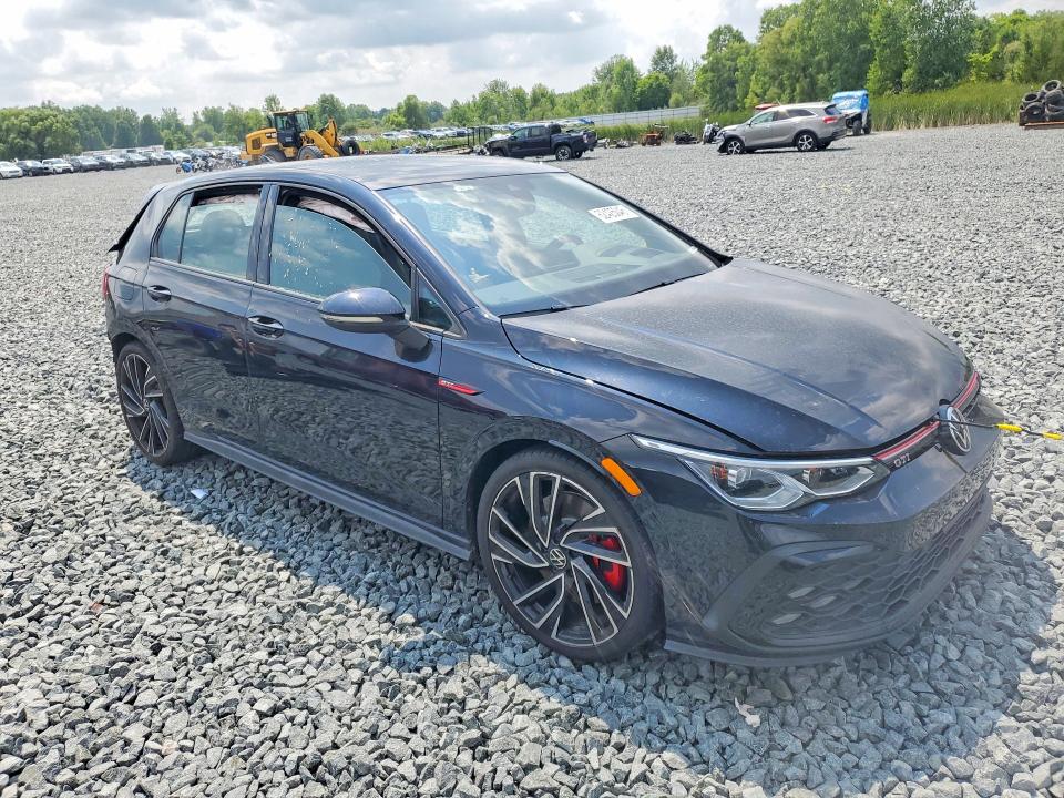 2023 Volkswagen Gti VIN WVWVA7CD4PW164806 COPART salvage auction — REAR END, Salvage Title, sold $7,400 on 2026-08-13 (photo 4)
