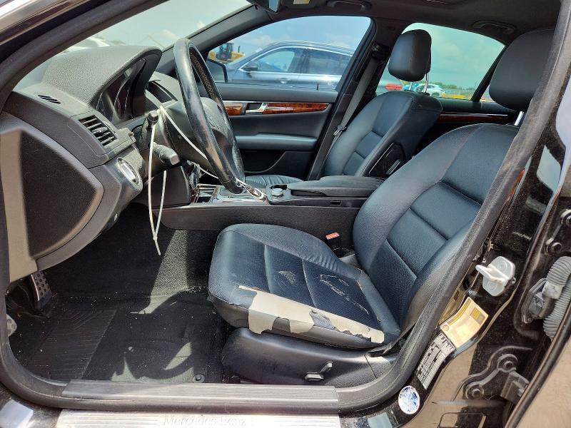 2011 Mercedes-benz C class VIN WDDGF5EB1BF644682 COPART salvage auction — REAR END, FL - CERT OF TTL-REBUILT&SLVG RBLD, sold $400 on 2026-07-22 (photo 7)