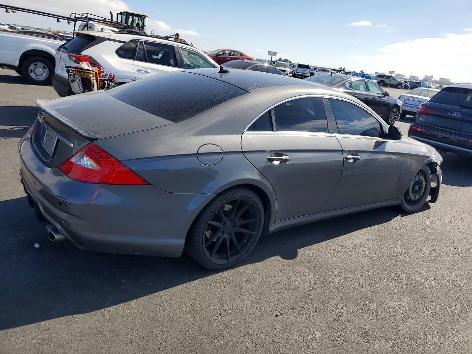 2008 Mercedes-benz Cls-klasse VIN WDDDJ72XX8A124516 COPART salvage auction — FRONT END, Ca - Salvage Certificate, sold $825 on 2026-07-27 (photo 3)