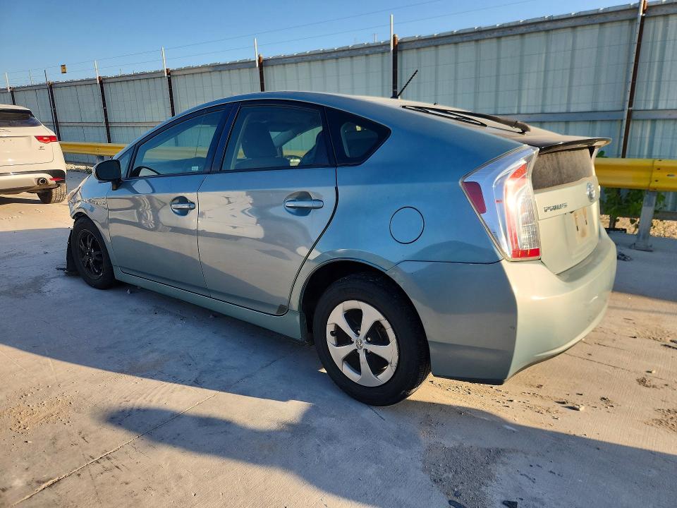 2015 Toyota Prius VIN JTDKN3DU6F1982533 COPART salvage auction — FRONT END, Tx - Salvage Vehicle Title, sold $950 on 2026-07-31 (photo 2)