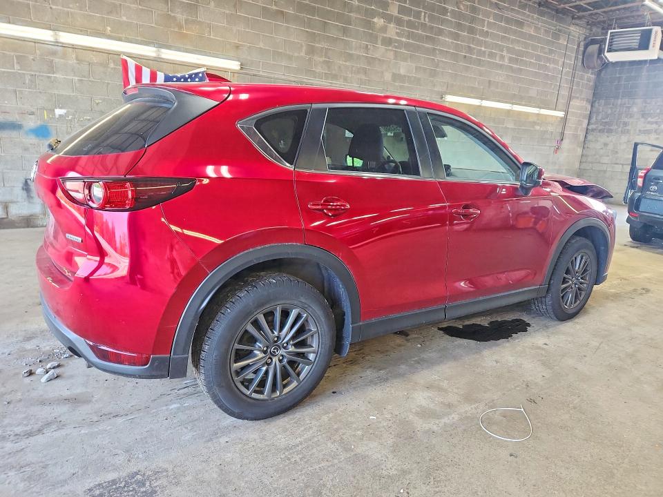 2020 Mazda Cx-5 VIN JM3KFBCM7L0867652 COPART salvage auction — FRONT END, Ny - Mv-907A Salvage Certificate, sold $4,600 on 2026-07-13 (photo 3)