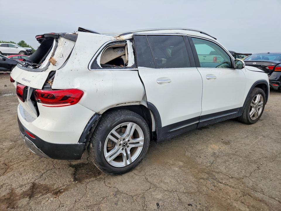 2020 Mercedes-benz Glb VIN W1N4M4HB3LW024628 COPART salvage auction — ROOF, Pa - Cert Of Salv-R=Reconstructed, sold $5,600 on 2026-07-14 (photo 3)