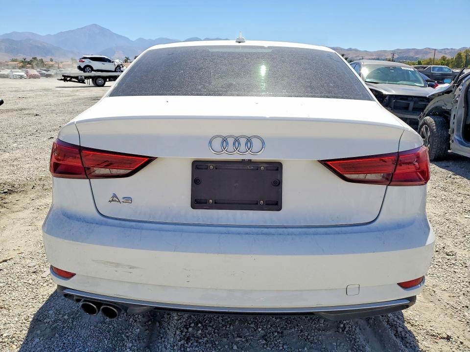 2017 Audi A3 VIN WAUAUGFF0H1035475 COPART salvage auction — FRONT END, Ca - Salvage Certificate, sold $1,350 on 2026-07-22 (photo 6)