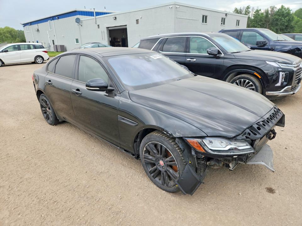 2017 Jaguar Xf VIN SAJBJ4BV2HCY40766 COPART salvage auction — FRONT END, ON - PERMIT NO BRAND - UNFIT, sold $2,500 on 2026-07-23 (photo 4)