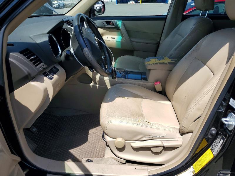 2008 Toyota Highlander VIN JTEDS41A582010187 COPART salvage auction — FRONT END, Ca - Dis/Dlr/Exp Only Clean Title, sold $625 on 2026-07-29 (photo 7)
