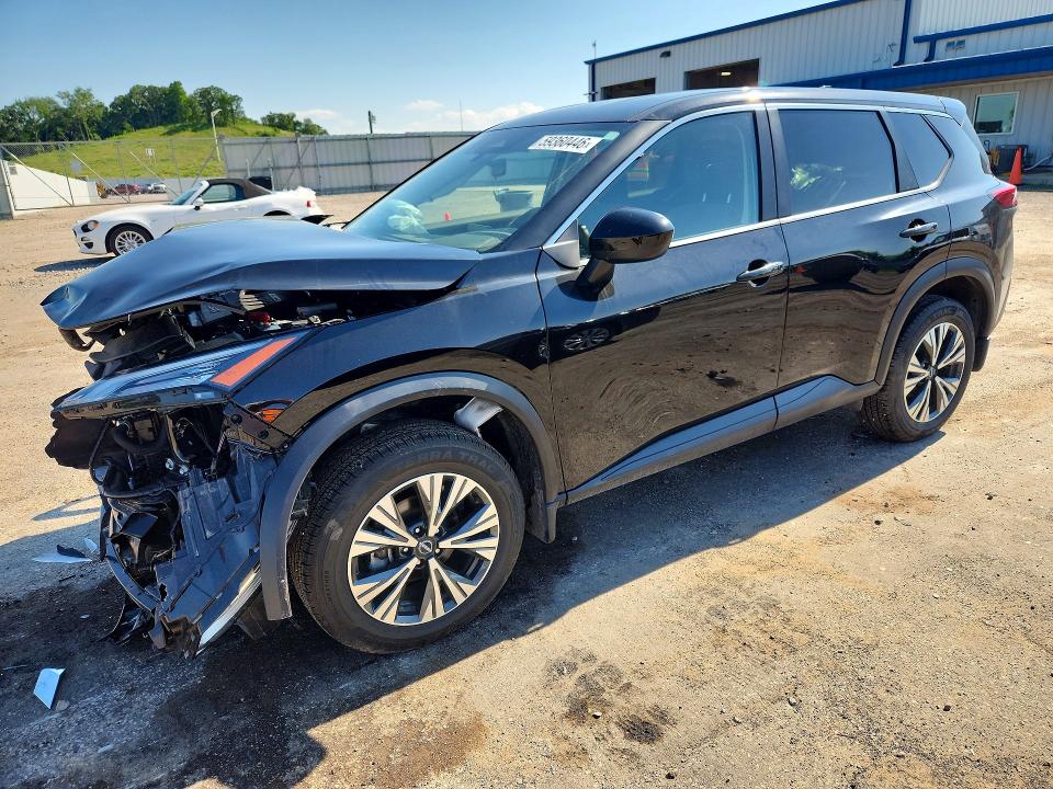 2023 Nissan Rogue VIN JN8BT3BB8PW357972 COPART salvage auction — FRONT END, Wi - Junked Vehicle Bill Of Sale, sold $2,800 on 2026-07-14 (photo 1)